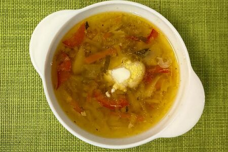 Щи из свежей капусты