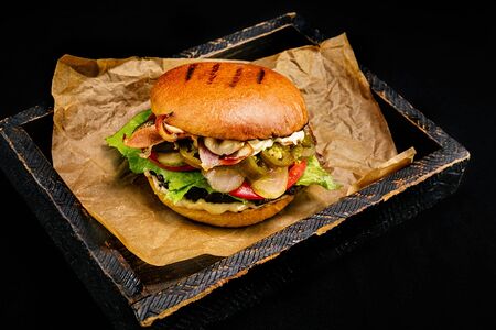 Мексиканский бургер 