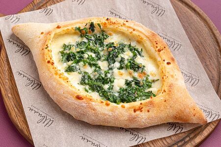 Лодочка со шпинатом и зеленью