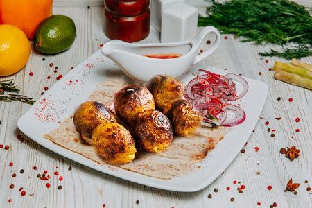 Шашлык из шампиньонов