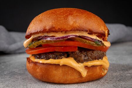 Мангал-бургер с говядиной