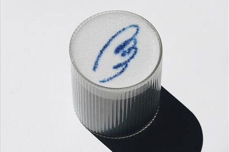 Голубая Матча-Латте Баланс