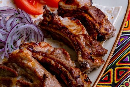 Шашлык из свиных рёбрышек