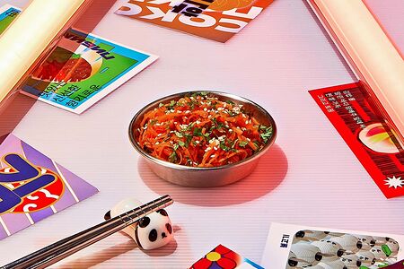 Салат морковь по-корейски