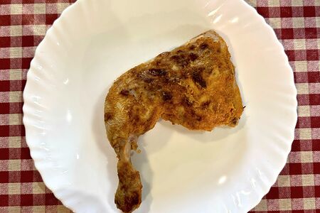 Куриный окорок запеченный