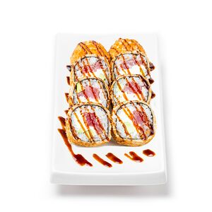 Ролл жареный с тунцом