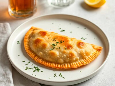 Чебурек со свининой