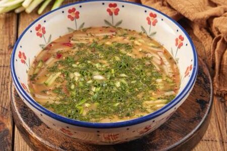 Окрошка на квасе