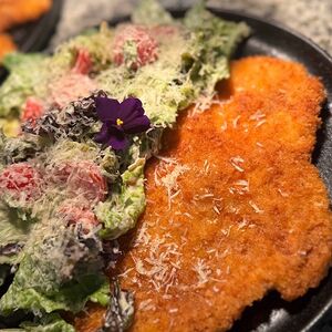 Шницель Цезарь