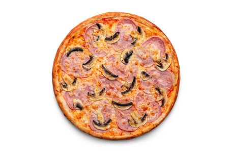 Пицца Ветчина с грибами* 25 см