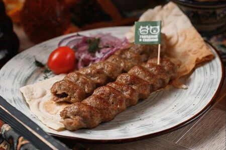 Кебаб свинина-говядина