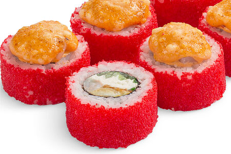 Ролл Киото с белым соусом