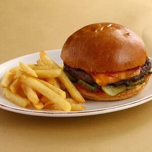 Чизбургер с говядиной