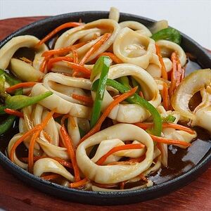 Кальмар на чугунке