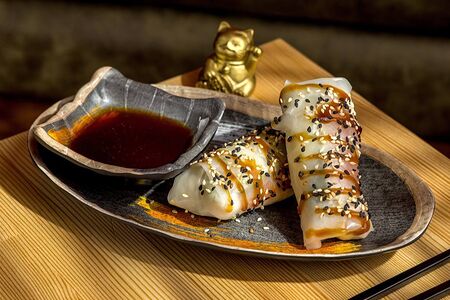 Спринг-ролл с креветками