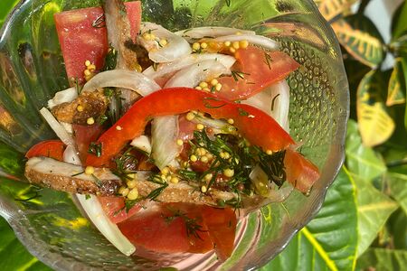 Салат Мясо с болгарским перцем