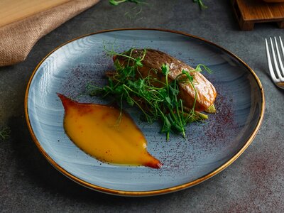 Стейк из лосося