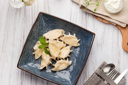 Вареники с творогом