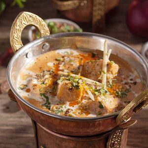 Панир Масала в сливочном карри соусе