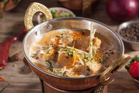 Панир Масала в сливочном карри соусе