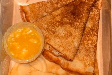 Блины с апельсином 