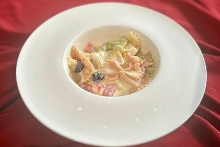 Детская паста с ягодами