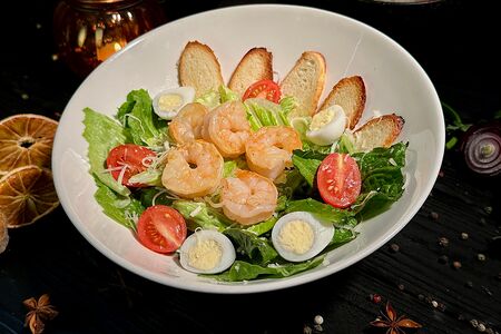 Цезарь с креветками