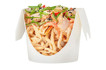 Вок с курицей