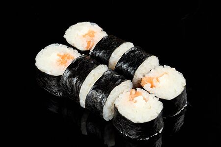 Простой с сыром и лососем