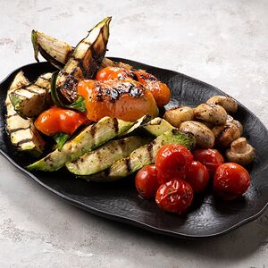 Шампиньоны на гриле