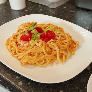 Паста с овощами