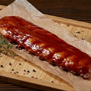 Свиные ребра в соусе BBQ