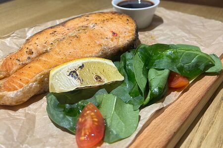 Стейк лосося