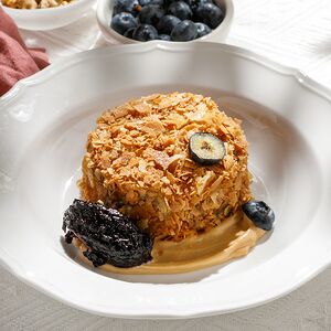 Черничный пирог