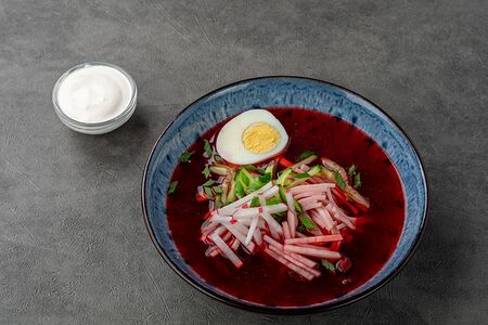 Холодный борщ