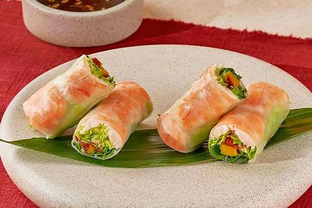 Спринг-ролл с креветкой