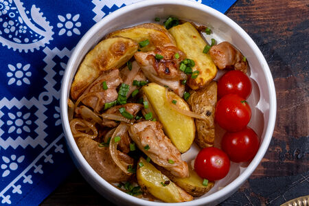 Оджахури с курицей