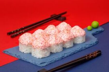 Вулкан с крабом 