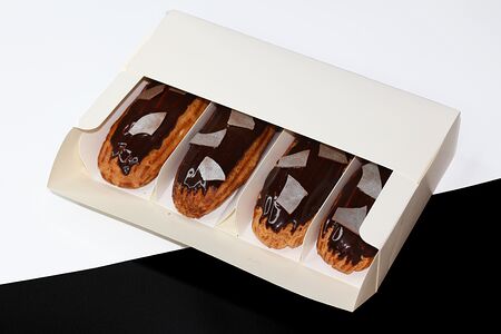 Набор шоколадных эклеров замороженных