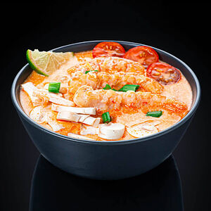 Суп Том ям с креветками