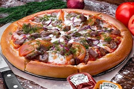 Пицца Шашлык куриный