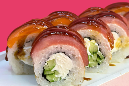 Ролл две рыбы