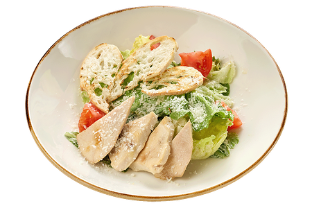 Салат Цезарь с куриной грудкой
