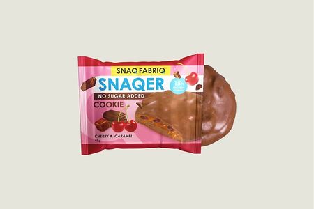 Печенье Snaq fabriq глазированное Вишня-шоколад