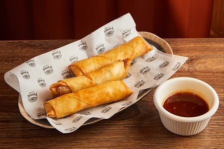 Спринг-роллы со свининой