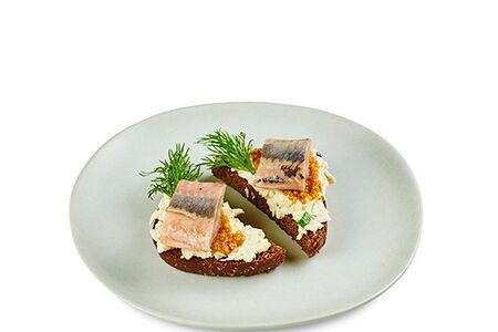 Бутерброд с сельдью