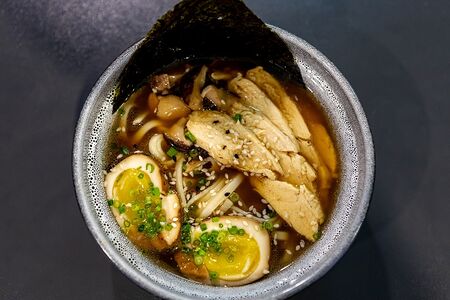 Рамен с курицей