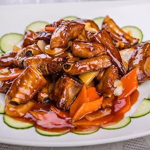 Свиные ребрышки в кисло-сладком соусе