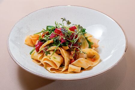 Паппарделле с тунцом