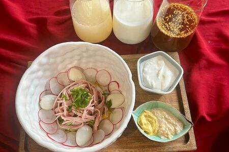 Окрошка с мортаделлой